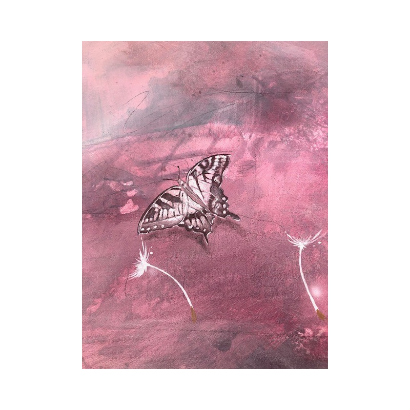 Schmetterling und Pustenblume Schmetterling und Pustenblume