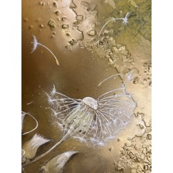 Pusteblume Gold